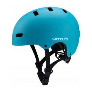 MOTUS detská cyklistická prilba modrá M 48-56 cm